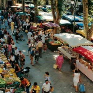 French Market in the South of France